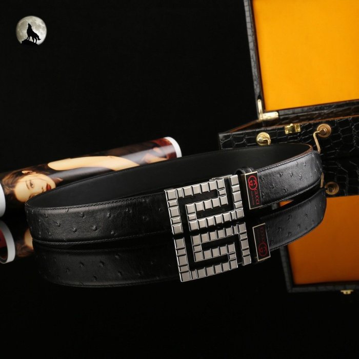 Gucci Mens Belt Luxury Brand Men Belts Luxury Brand with Original Box