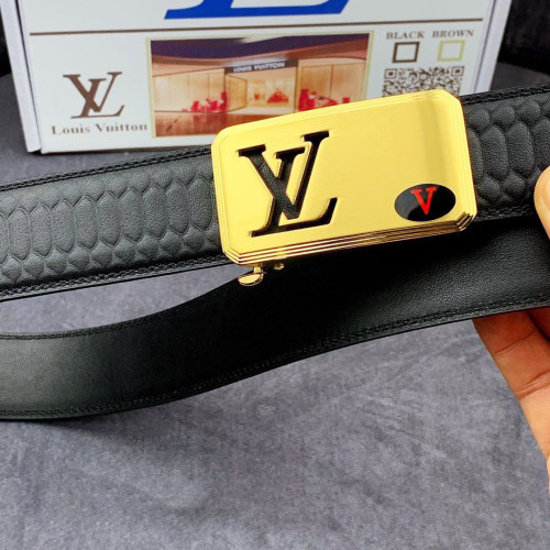 Louis Vuitton Mens Belt Luxury Brand Fashion Men Belts with Original Box