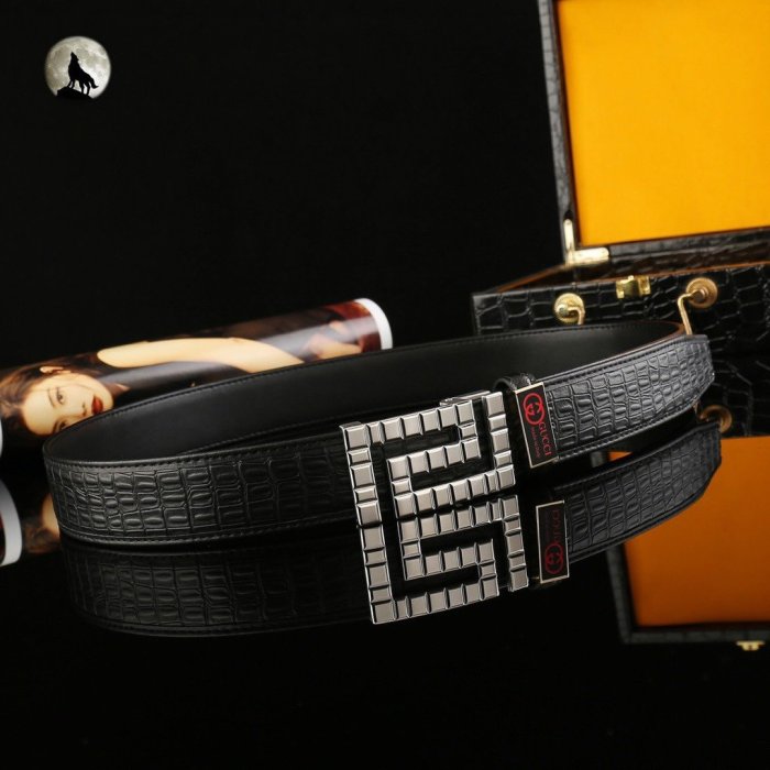 Gucci Mens Belt Luxury Brand Men Belts Luxury Brand with Original Box