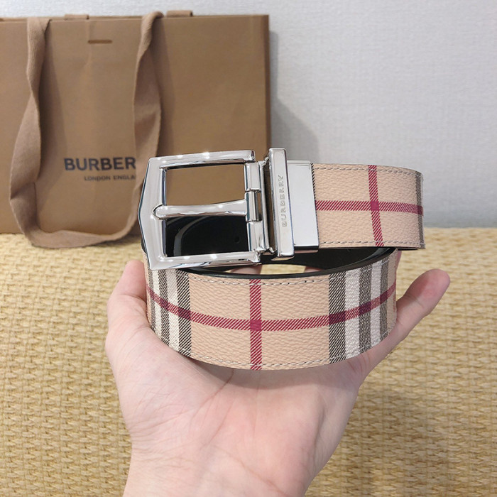 Burberry Mens Belt Luxury Brand Men Belts Luxury Brand with Original Box