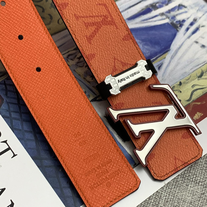 Louis Vuitton Mens Belt Luxury Brand Fashion Men Belts with Original Box