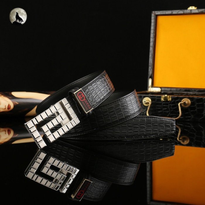 Gucci Mens Belt Luxury Brand Men Belts Luxury Brand with Original Box