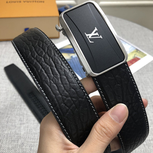 Louis Vuitton Mens Belt Luxury Brand Fashion Men Belts with Original Box