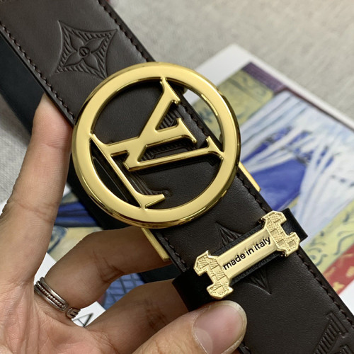 Louis Vuitton Mens Belt Luxury Brand Fashion Men Belts with Original Box