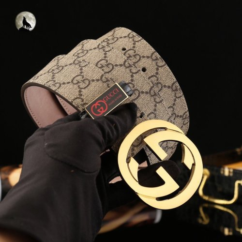 Gucci Mens Belt Luxury Brand Men Belts Luxury Brand with Original Box