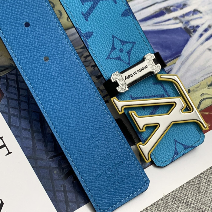 Louis Vuitton Mens Belt Luxury Brand Fashion Men Belts with Original Box