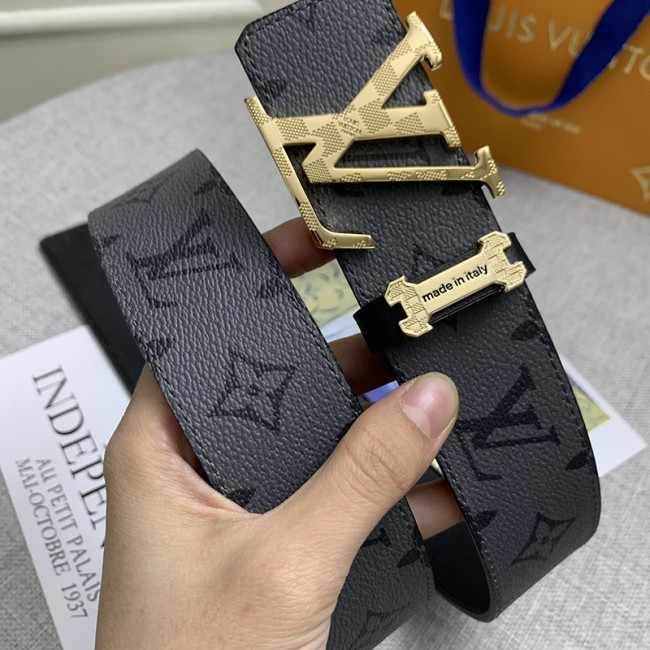 Louis Vuitton Mens Belt Luxury Brand Fashion Men Belts with Original Box