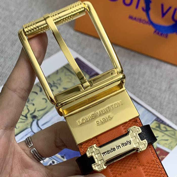 Louis Vuitton Mens Belt Luxury Brand Fashion Men Belts with Original Box