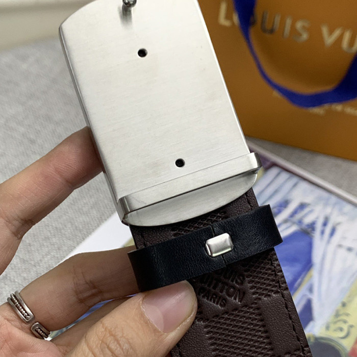 Louis Vuitton Mens Belt Luxury Brand Fashion Men Belts with Original Box