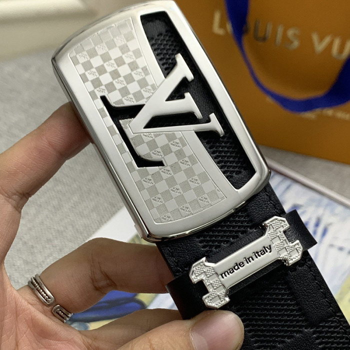 Louis Vuitton Mens Belt Luxury Brand Fashion Men Belts with Original Box