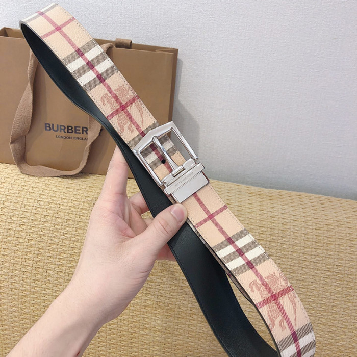 Burberry Mens Belt Luxury Brand Men Belts Luxury Brand with Original Box