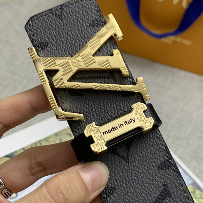 Louis Vuitton Mens Belt Luxury Brand Fashion Men Belts with Original Box