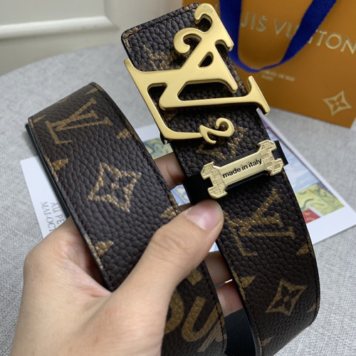 Louis Vuitton Mens Belt Luxury Brand Fashion Men Belts with Original Box