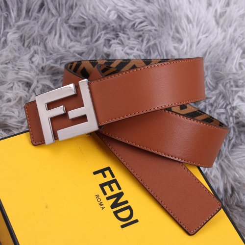 Fendi Mens Belt Luxury Brand Men Belts Luxury Brand with Original Box