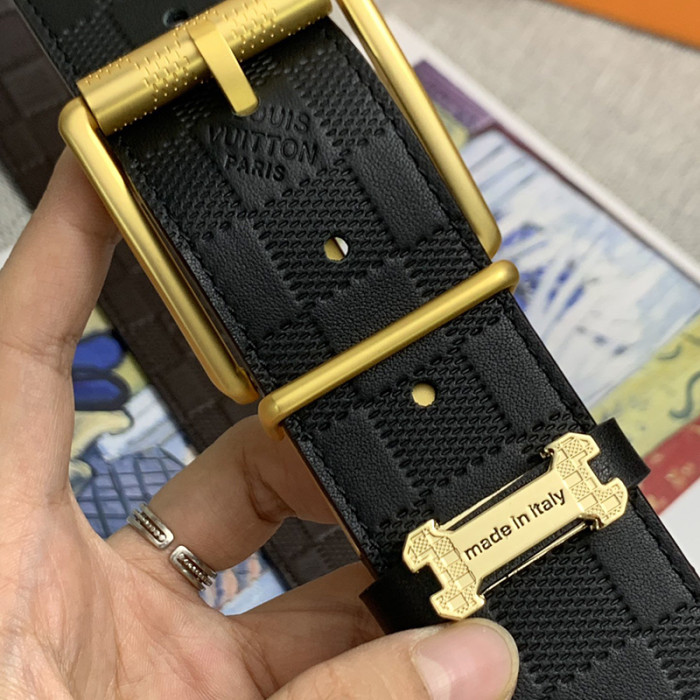 Louis Vuitton Mens Belt Luxury Brand Fashion Men Belts with Original Box