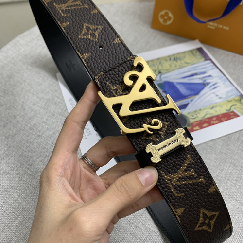 Louis Vuitton Mens Belt Luxury Brand Fashion Men Belts with Original Box