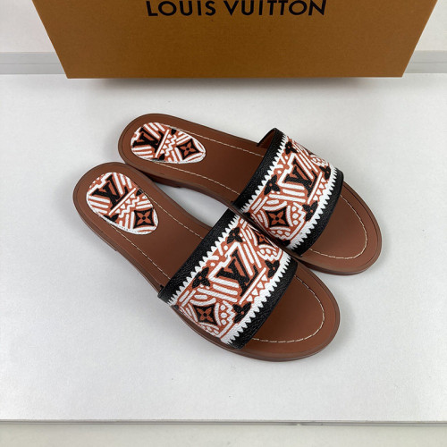 Louis Vuitton Women Shoes Fashion Sandals LV CRAFTY LOCK IT FLAT MULE