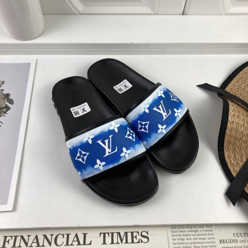 Louis Vuitton Men Womens Shoes Fashion Sandals WATERFRONT MULE