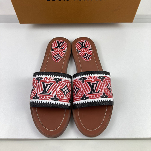 Louis Vuitton Women Shoes Fashion Sandals LV CRAFTY LOCK IT FLAT MULE
