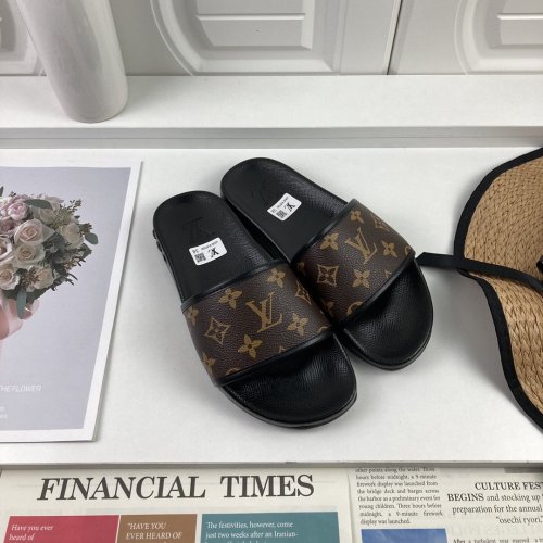 Louis Vuitton Men Womens Shoes Fashion Sandals WATERFRONT MULE