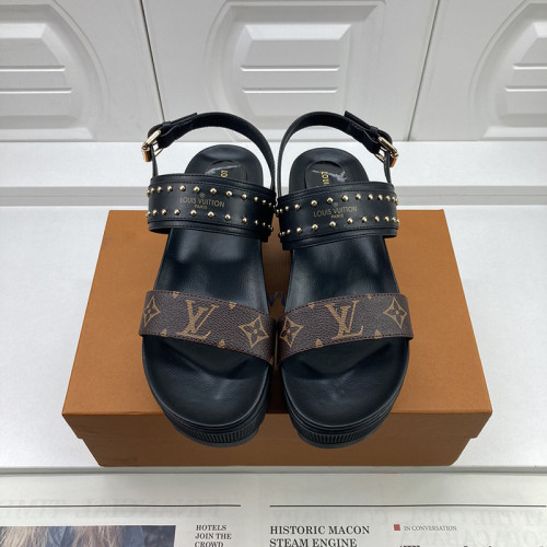 Louis Vuitton Women Shoes Fashion Sandals LAUREATE PLATFORM SANDAL 1A6654