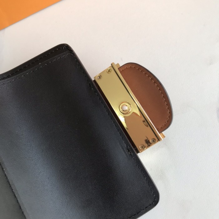 Louis Vuitton Womens Bags Wallets Clutch Luxury Brand Fashion Type DAUPHINE COMPACT WALLET Monogram Canvas with Original Box M68725