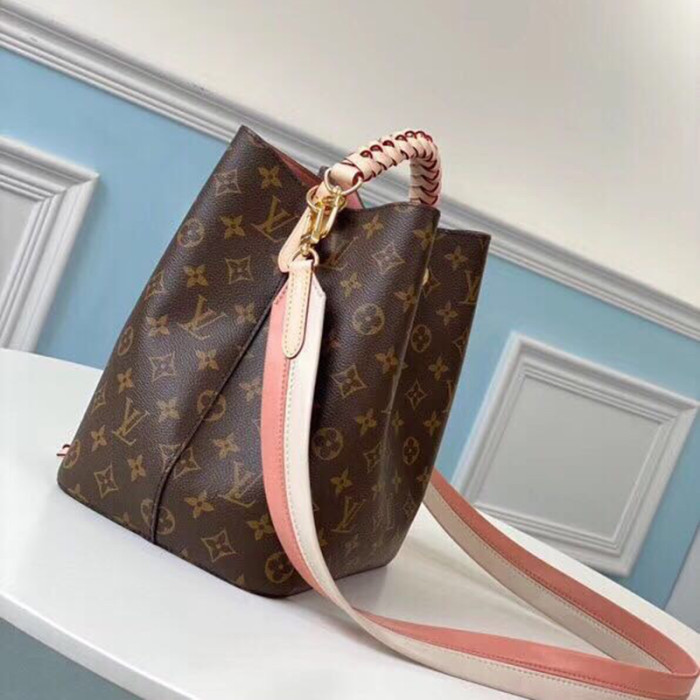 Louis Vuitton Womens Bags Luxury Brand Fashion Type NÉONOÉ MM Monogram coated canvas M45577 with Original Box