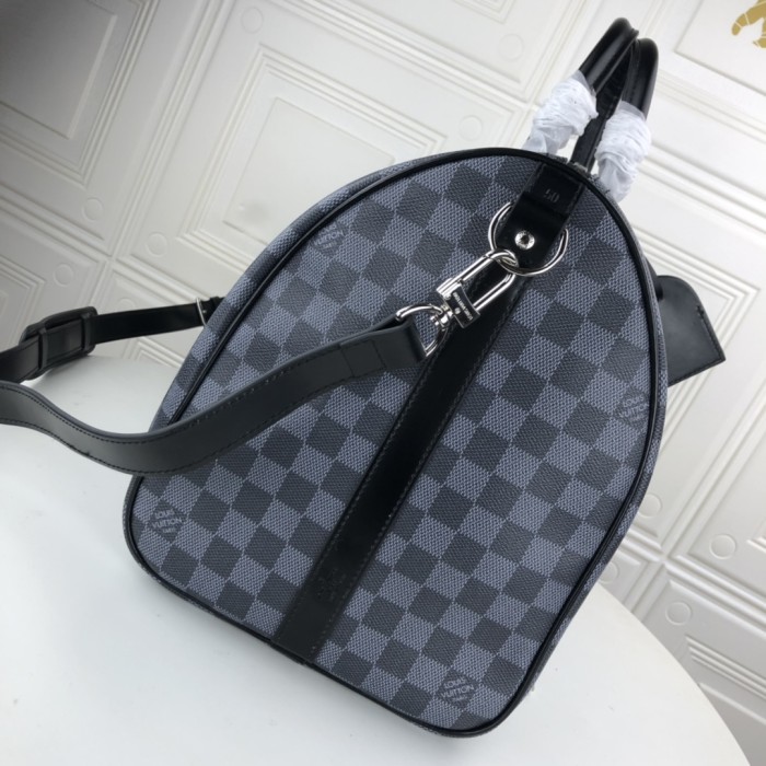 Louis Vuitton Womens and Mens Unisex Bags Luxury Brand KEEPALL BANDOULIÈRE 50 without Original Box