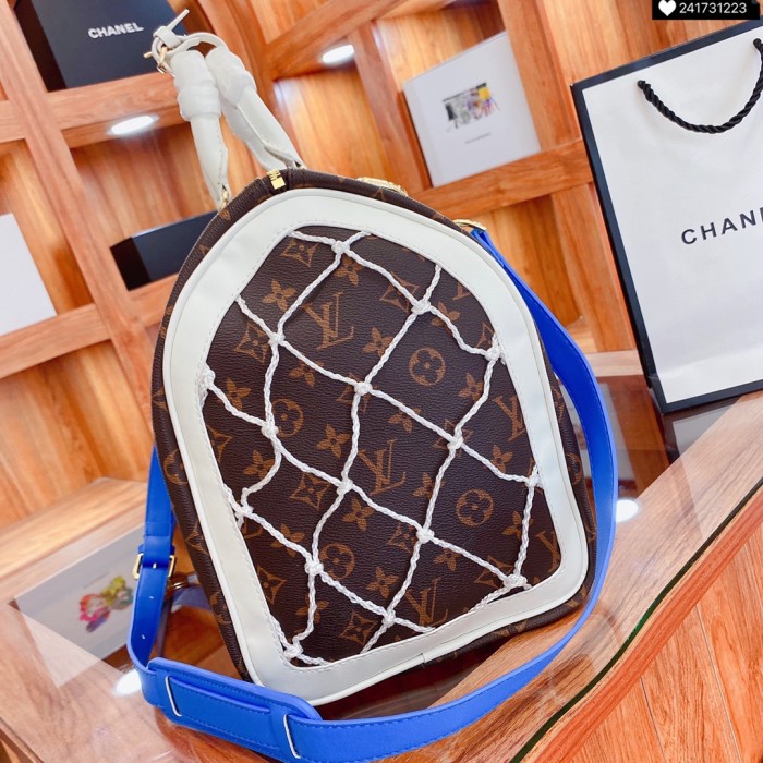 Louis Vuitton Womens and Mens Unisex Bags Luxury Brand KEEPALL BANDOULIÈRE 55 without Original Box