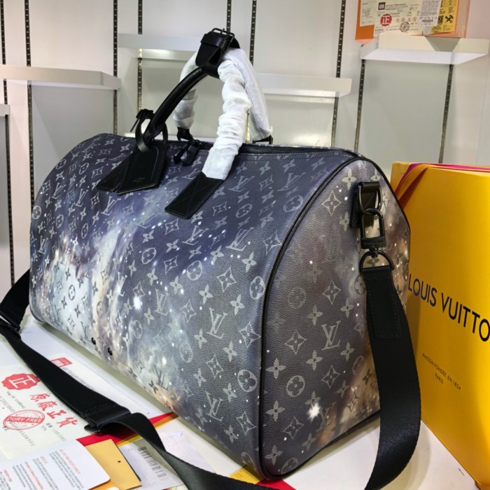 Louis Vuitton Womens and Mens Unisex Bags Luxury Brand KEEPALL BANDOULIÈRE 50 without Original Box
