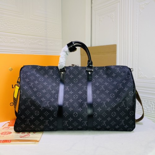 Louis Vuitton Womens and Mens Unisex Bags Luxury Brand KEEPALL BANDOULIÈRE 50 without Original Box