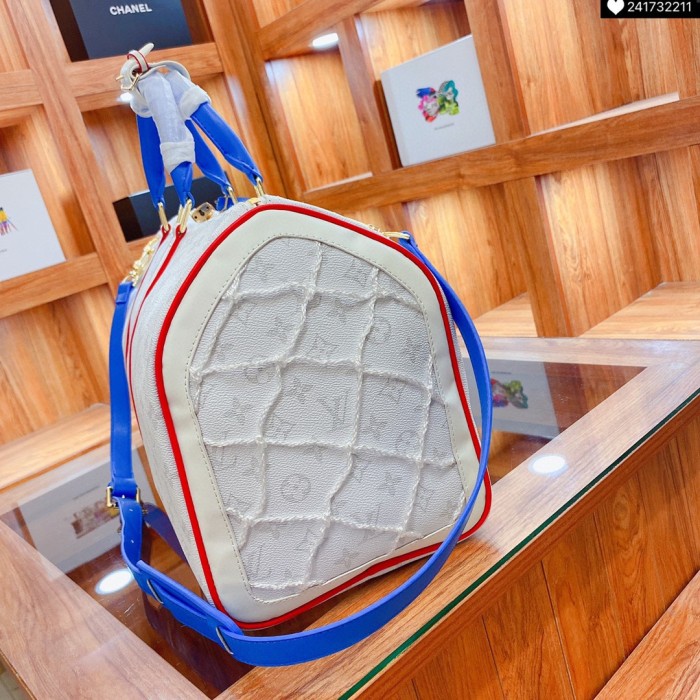 Louis Vuitton Womens and Mens Unisex Bags Luxury Brand KEEPALL BANDOULIÈRE 55 without Original Box