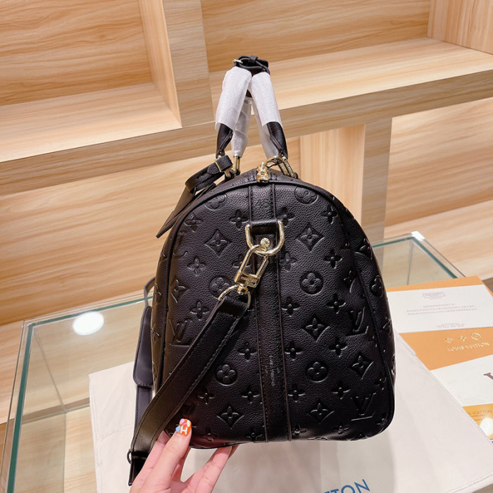 Louis Vuitton Womens and Mens Unisex Bags Luxury Brand KEEPALL BANDOULIÈRE 45 without Original Box