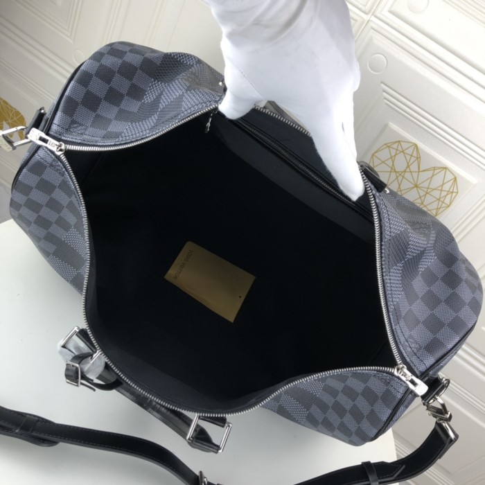 Louis Vuitton Womens and Mens Unisex Bags Luxury Brand KEEPALL BANDOULIÈRE 50 without Original Box