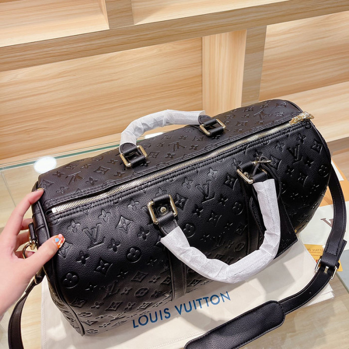 Louis Vuitton Womens and Mens Unisex Bags Luxury Brand KEEPALL BANDOULIÈRE 45 without Original Box