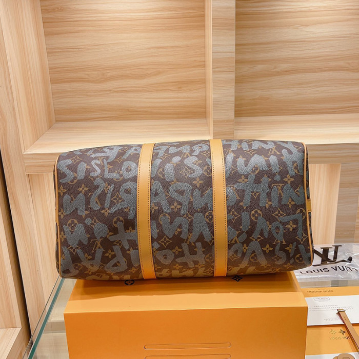 Louis Vuitton Womens and Mens Unisex Bags Luxury Brand KEEPALL BANDOULIÈRE 45 without Original Box
