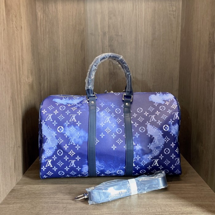 Louis Vuitton Womens and Mens Unisex Bags Luxury Brand KEEPALL BANDOULIÈRE 45 without Original Box