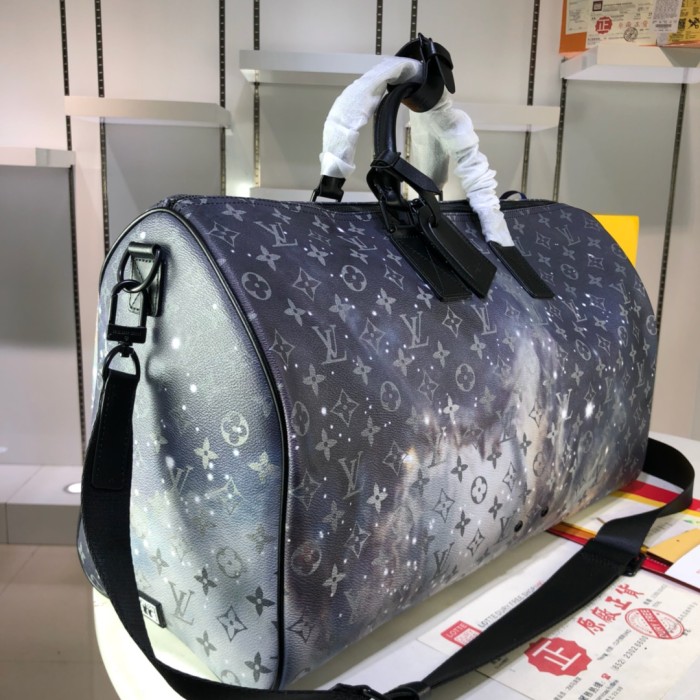 Louis Vuitton Womens and Mens Unisex Bags Luxury Brand KEEPALL BANDOULIÈRE 50 without Original Box