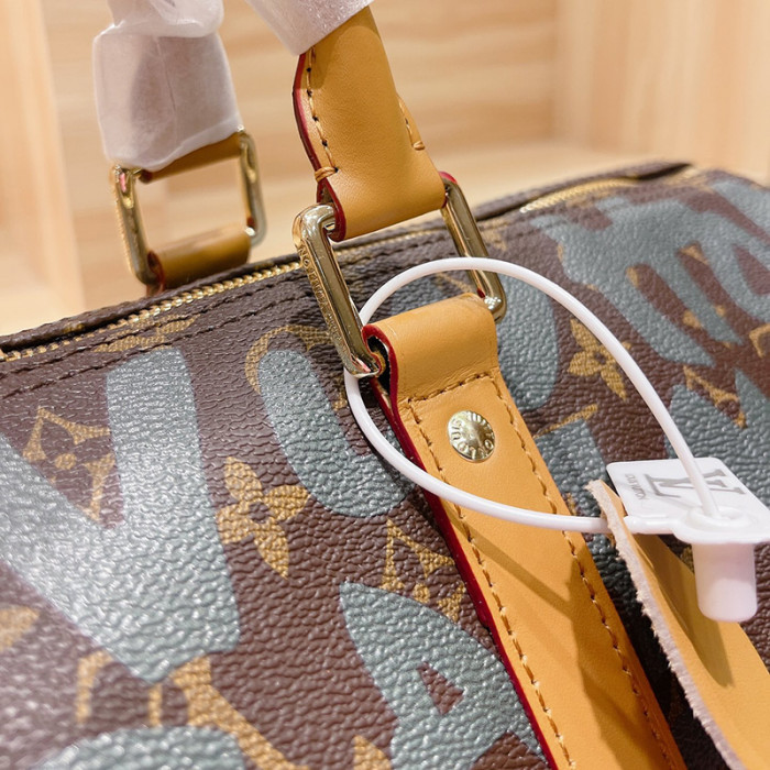 Louis Vuitton Womens and Mens Unisex Bags Luxury Brand KEEPALL BANDOULIÈRE 45 without Original Box