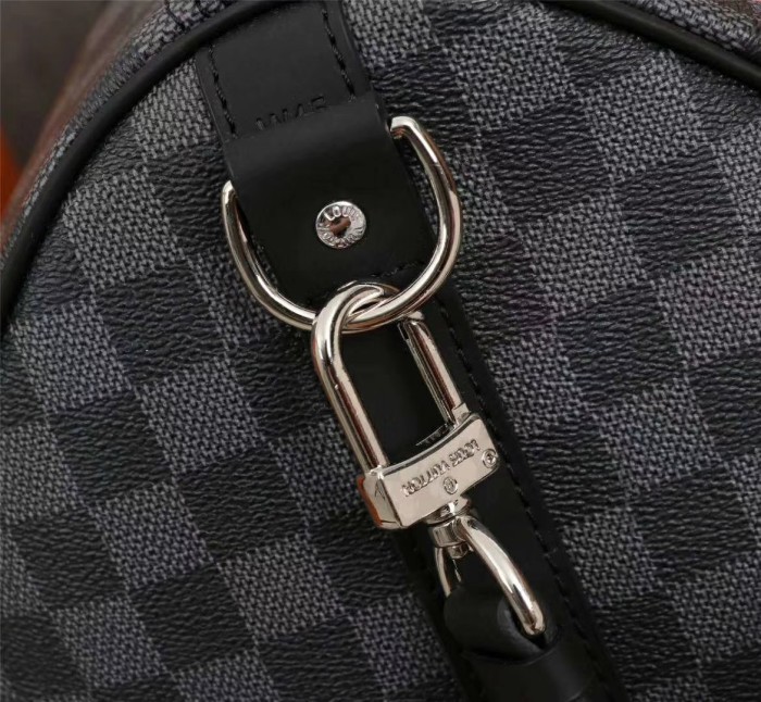 Louis Vuitton Womens and Mens Unisex Bags Luxury Brand KEEPALL BANDOULIÈRE 45 without Original Box