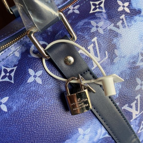 Louis Vuitton Womens and Mens Unisex Bags Luxury Brand KEEPALL BANDOULIÈRE 45 without Original Box