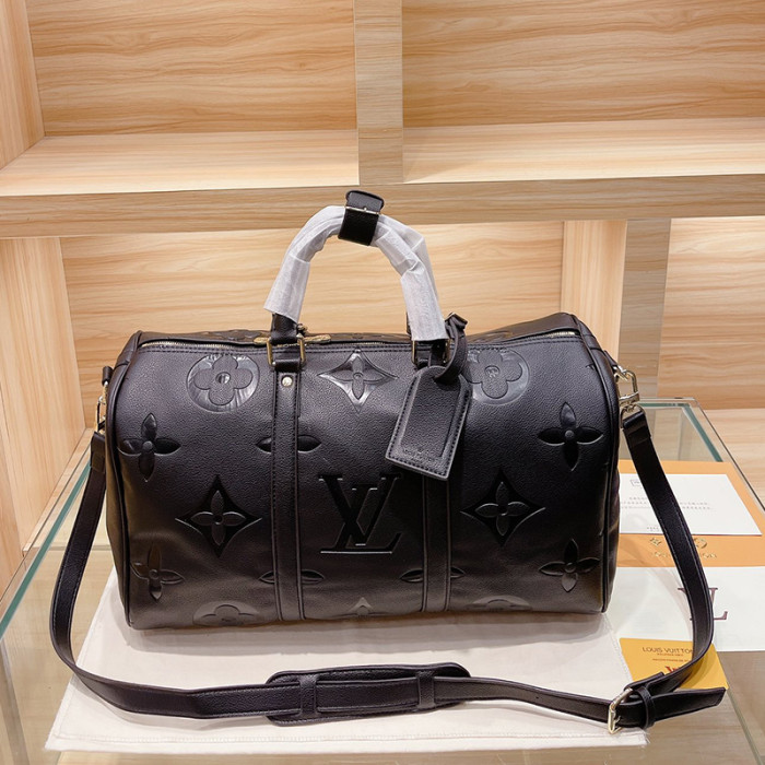 Louis Vuitton Womens and Mens Unisex Bags Luxury Brand KEEPALL BANDOULIÈRE 45 without Original Box