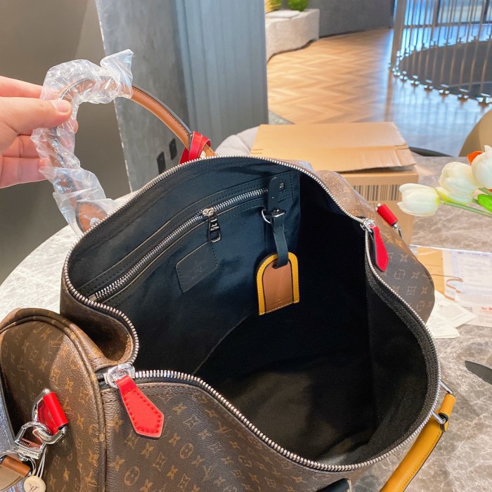 Louis Vuitton Womens and Mens Unisex Bags Luxury Brand KEEPALL BANDOULIÈRE 50 without Original Box