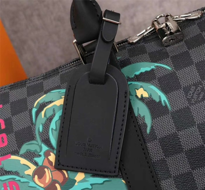 Louis Vuitton Womens and Mens Unisex Bags Luxury Brand KEEPALL BANDOULIÈRE 45 without Original Box