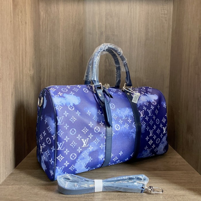 Louis Vuitton Womens and Mens Unisex Bags Luxury Brand KEEPALL BANDOULIÈRE 45 without Original Box
