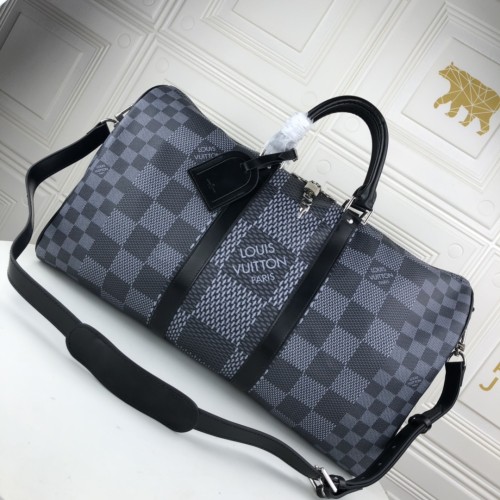 Louis Vuitton Womens and Mens Unisex Bags Luxury Brand KEEPALL BANDOULIÈRE 50 without Original Box