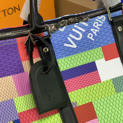 Louis Vuitton Womens and Mens Unisex Bags Luxury Brand KEEPALL BANDOULIÈRE 50 without Original Box