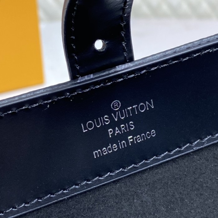 Louis Vuitton Womens Mens 3 WATCH CASE Monogram Eclipse Luxury Brand Fashion Type with Original Box AAA Same as the Original M43385