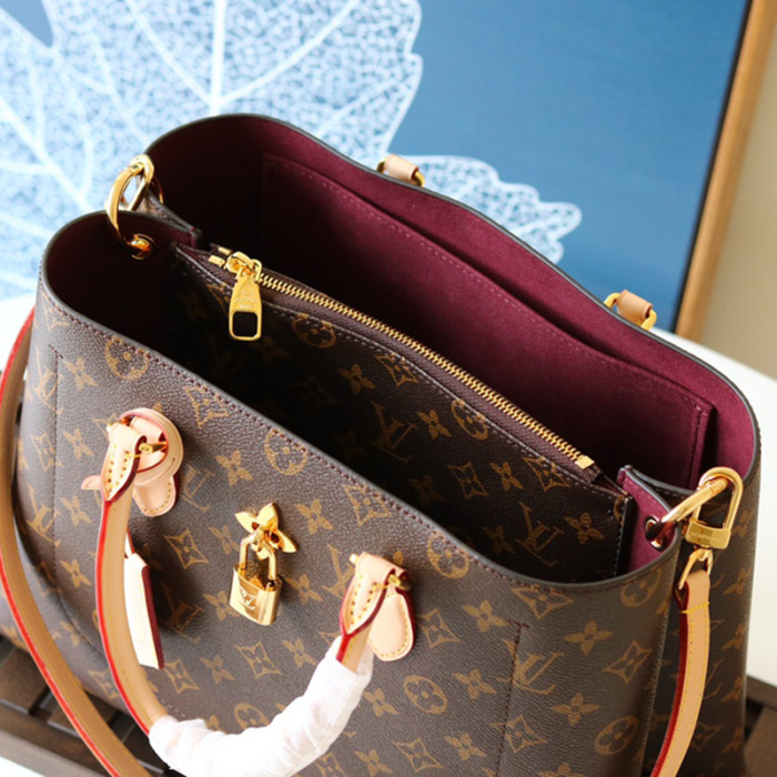 Louis Vuitton Womens Bag Handbag Luxury Brand Fashion Type Flower Tote Monogram Canvas Women Handbags M43551