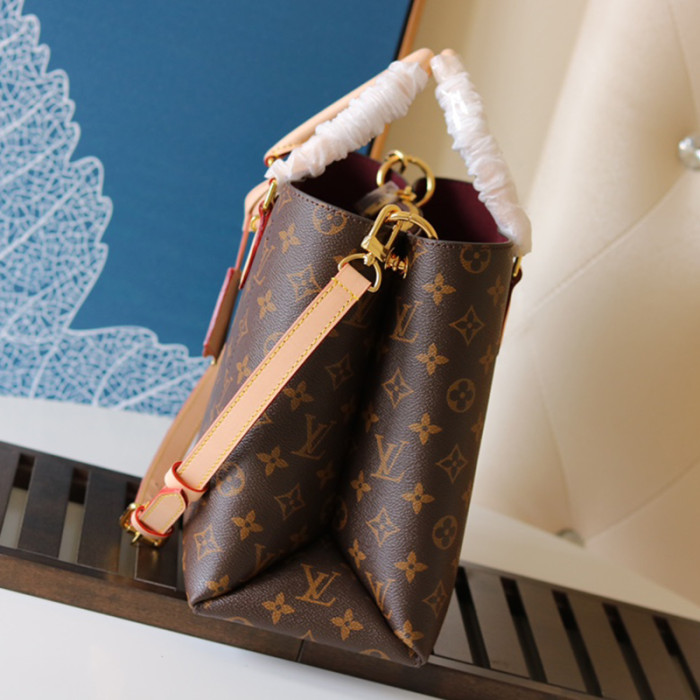 Louis Vuitton Womens Bag Handbag Luxury Brand Fashion Type Flower Tote Monogram Canvas Women Handbags M43551